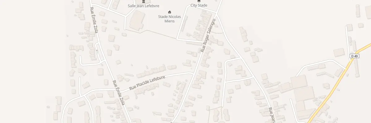 Plan du 28B Rue Roger Salengro à Marquette-en-Ostrevant