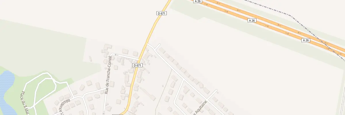 Plan du 83 Rue du Limousin à Grugies