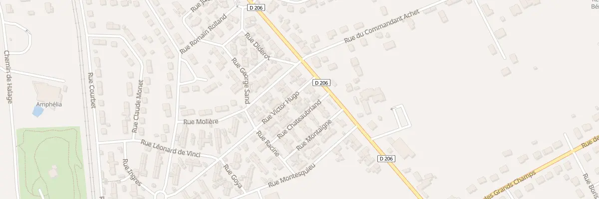 Plan du 5 Rue Victor Hugo à Imphy