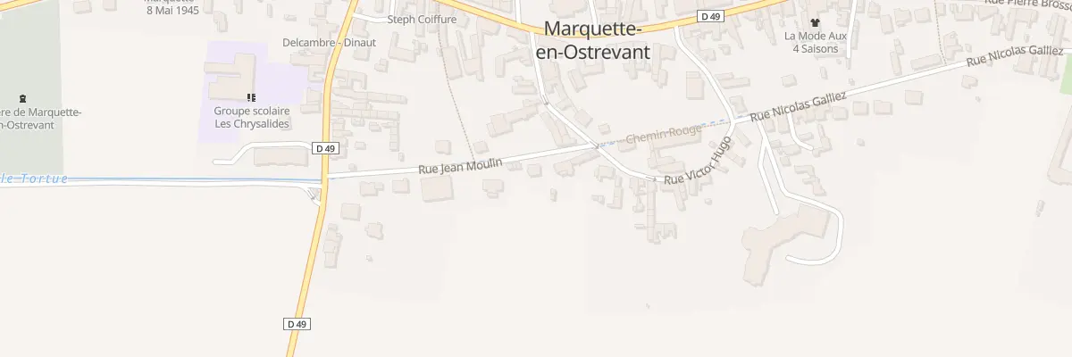 Plan du 5 Rue Jean Moulin à Marquette-en-Ostrevant