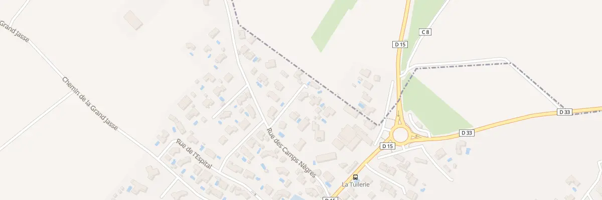 Plan du 180 Rue des Camps Nègres à Espondeilhan