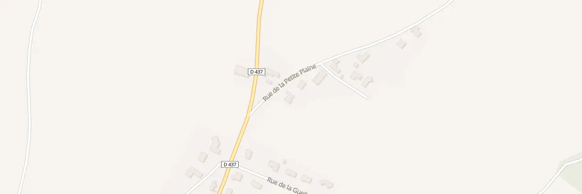 Plan du 2 Rue de la Petite Plaine Denone à Effiat
