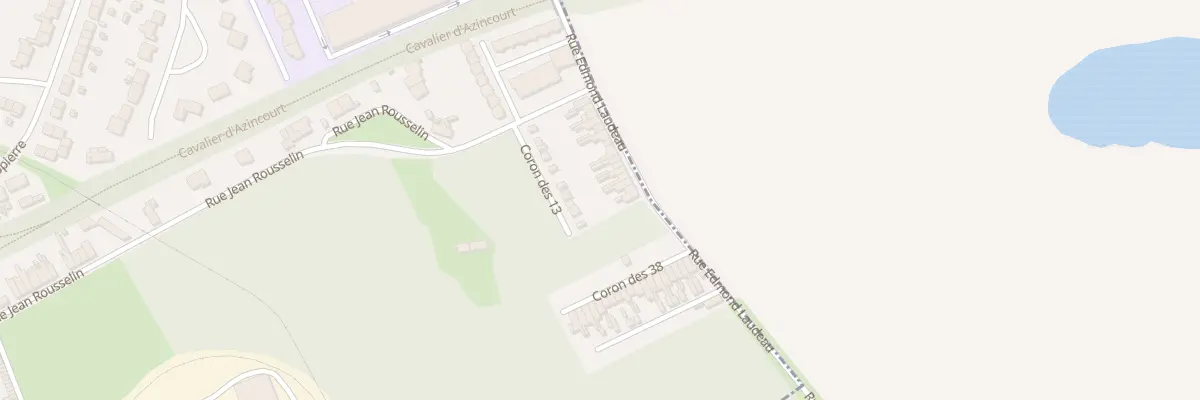 Plan du 12 Rue Coron des 13 à Aniche