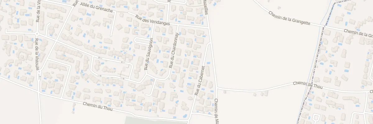 Plan du 12 Rue du Chardonnay à Sauvian