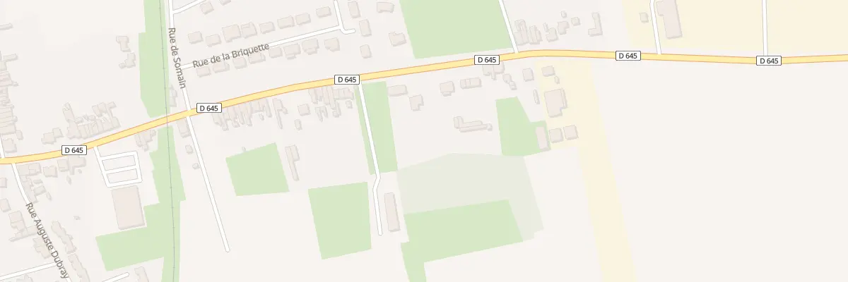 Plan du 184 Rue du General Delestraint à Aniche