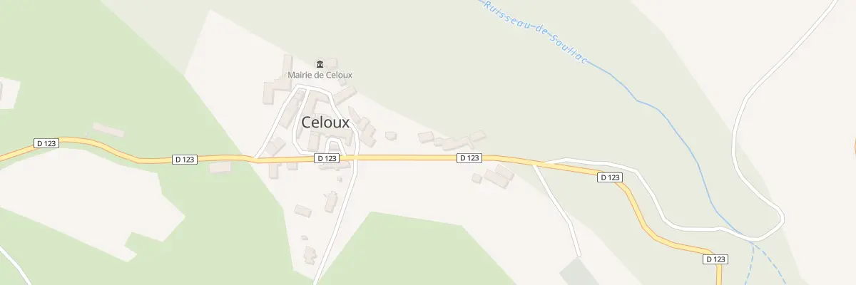 Plan du 5015 Le Bourg à Celoux