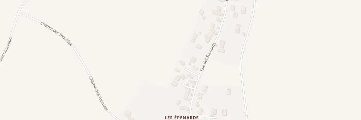 Plan du 24 Rue des Epenards à Gron