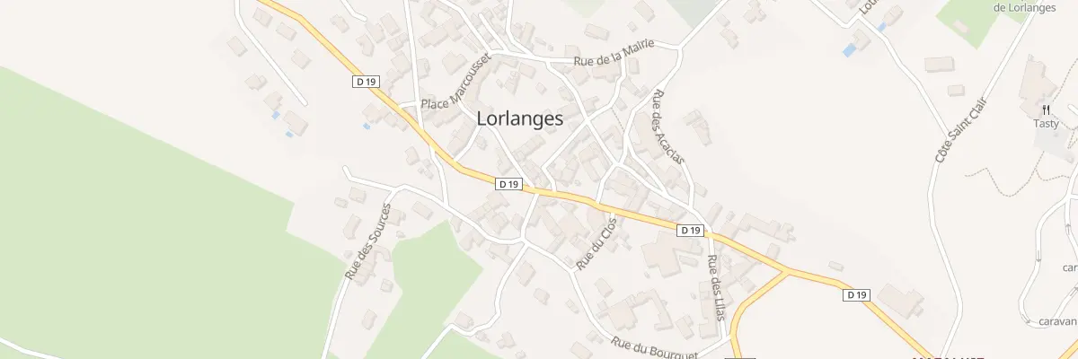 Plan du 18 Rue de l’Impériale à Lorlanges