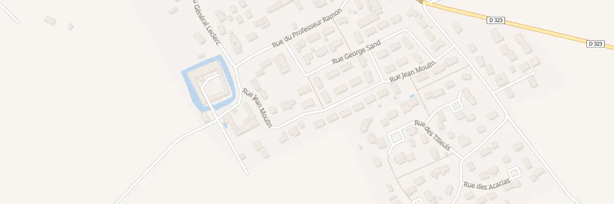 Plan du 10 Rue Jean Moulin à Cuy