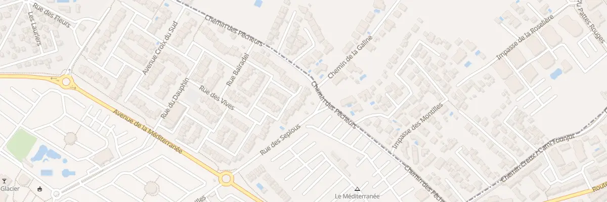 Plan du 210 Rue des Telines Vendres Plage à Vendres