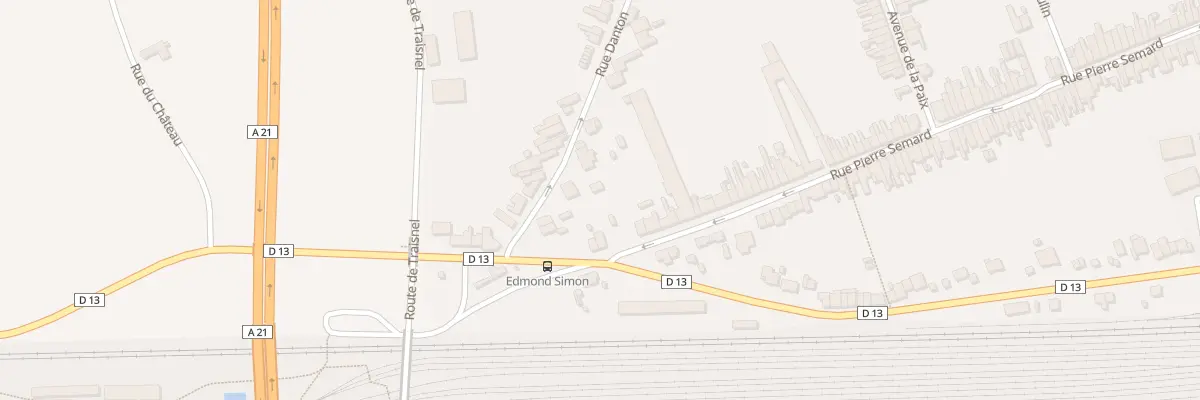 Plan du 53 Rue Danton à Somain