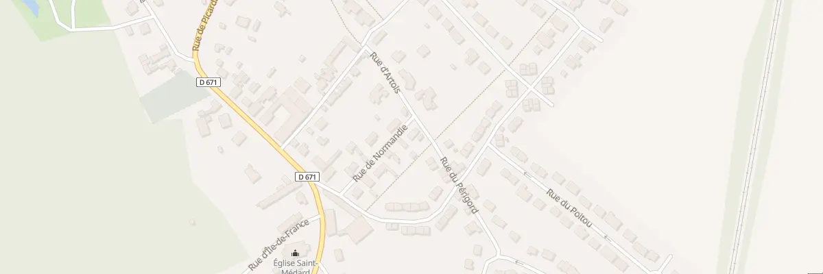 Plan du 11 Rue de Normandie à Grugies