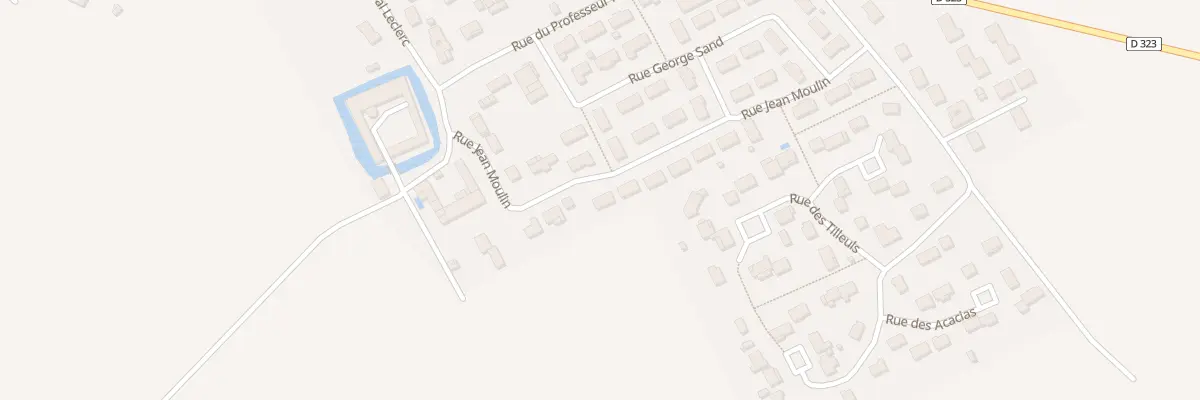 Plan du 11 Rue Jean Moulin à Cuy