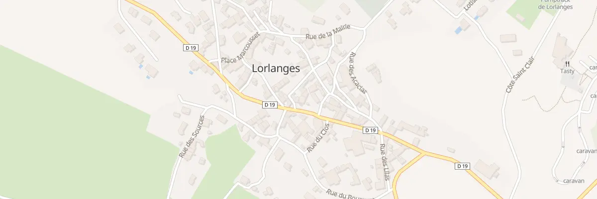 Plan du 6 Pl de l’Ecole à Lorlanges