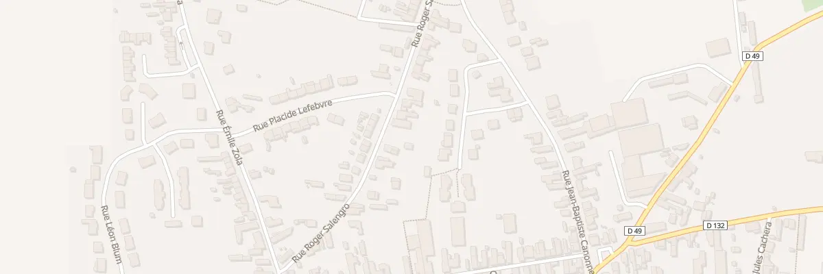 Plan du 17 Rue Roger Salengro à Marquette-en-Ostrevant