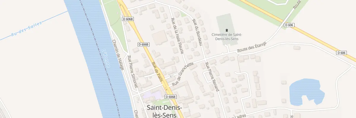 Plan du 1 Rue de la Haie Fleurie à Saint-Denis-lès-Sens