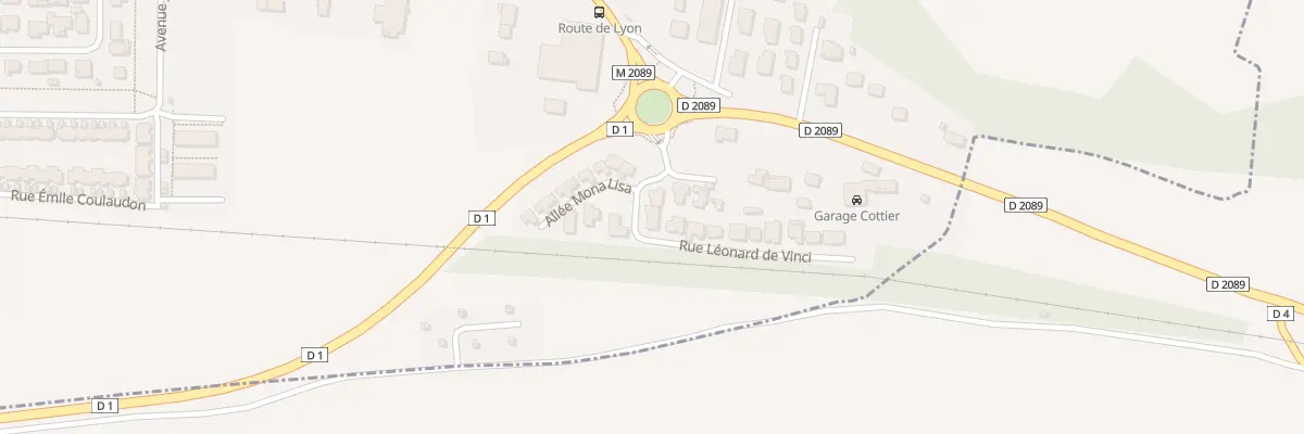 Plan du 7 Rue Léonard de Vinci à Pont-du-Château