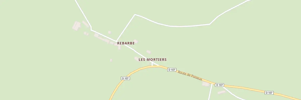 Plan du 323A Rebarbe à Nolay