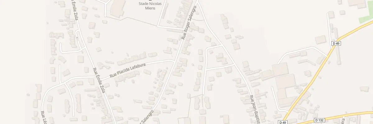 Plan du 21B Rue Roger Salengro à Marquette-en-Ostrevant