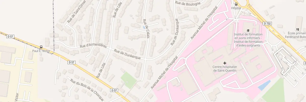Plan du 49 Rue de Calais à Saint-Quentin