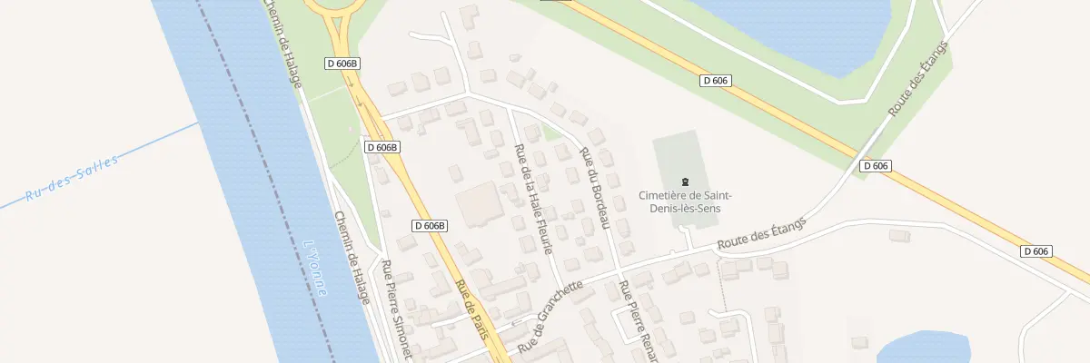Plan du 8 Rue de la Haie Fleurie à Saint-Denis-lès-Sens