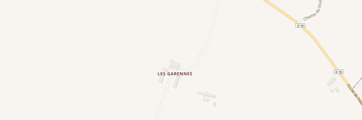 Plan du 3 Rte de Treban à Verneuil-en-Bourbonnais