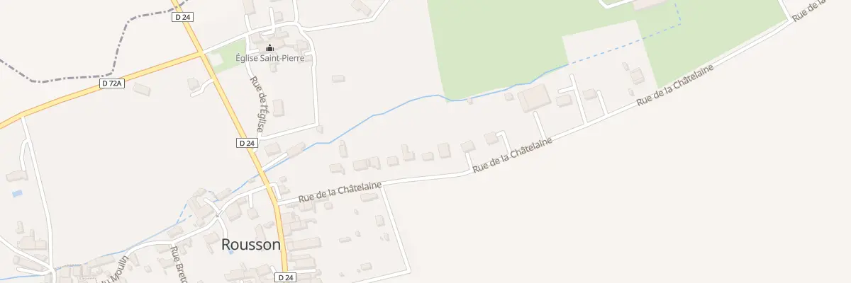 Plan du 163 Rue de la Châtelaine à Rousson
