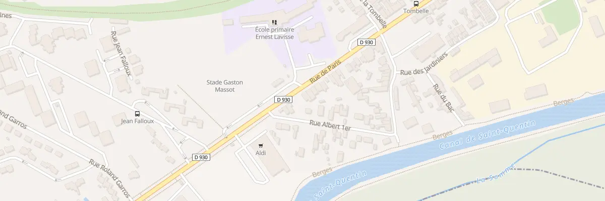 Plan du 227 Rue de Paris à Saint-Quentin
