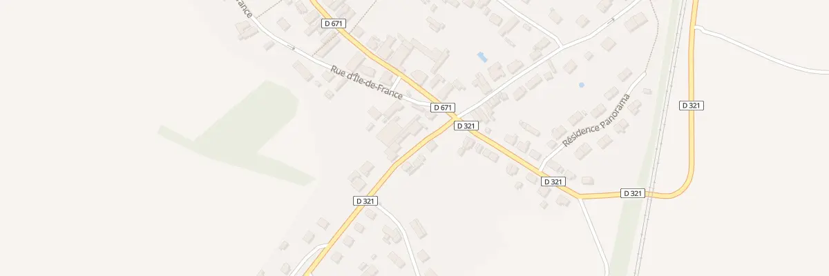 Plan du 5 Rue de Provence à Grugies