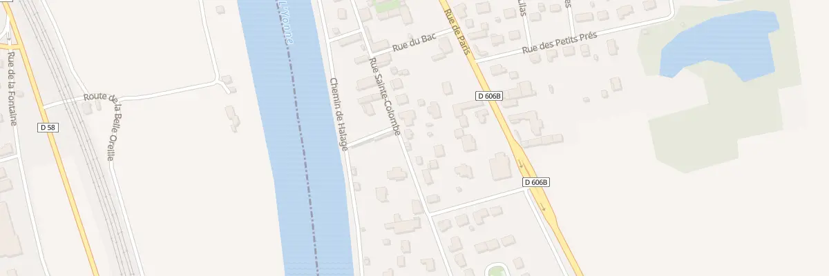 Plan du 15 Rue de Sainte-Colombe à Saint-Denis-lès-Sens