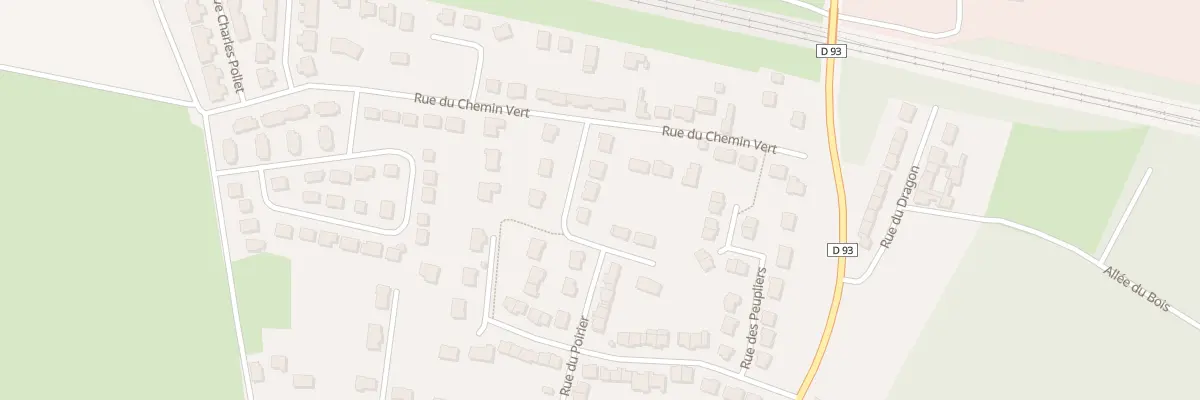 Plan du 18 Rue du Poirier à Wannehain