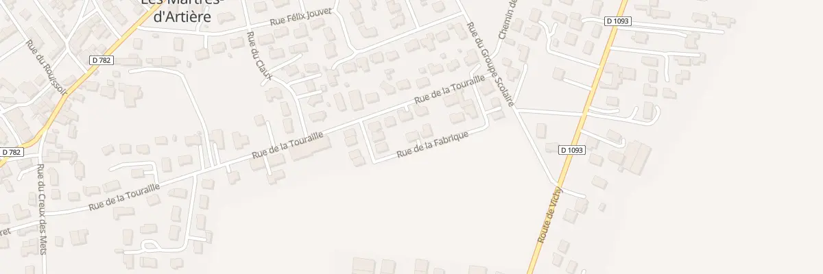 Plan du 12 Rue de la Fabrique aux Martres-d’Artière