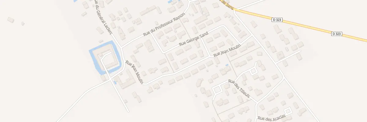 Plan du 14 Rue Jean Moulin à Cuy