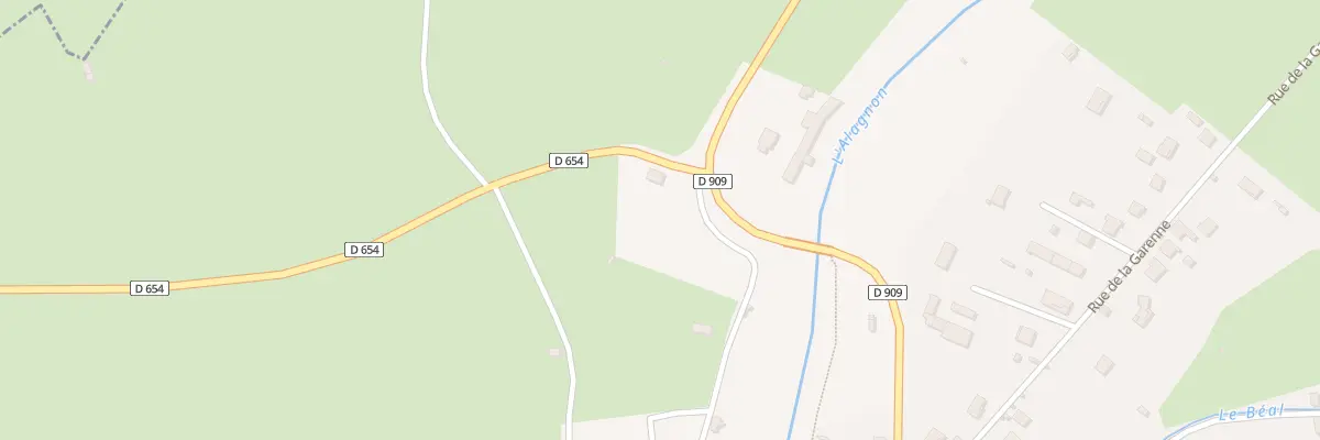 Plan du 1 Rte Route de Chambezon à Lempdes-sur-Allagnon