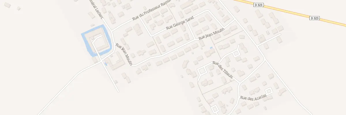 Plan du 15 Rue Jean Moulin à Cuy