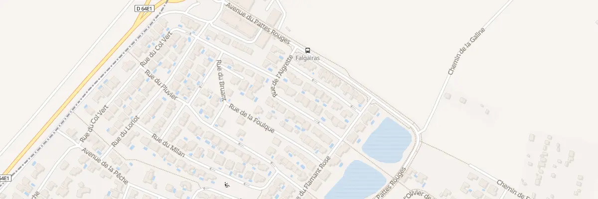 Plan du 5 Rue de l’Aigrette à Sérignan