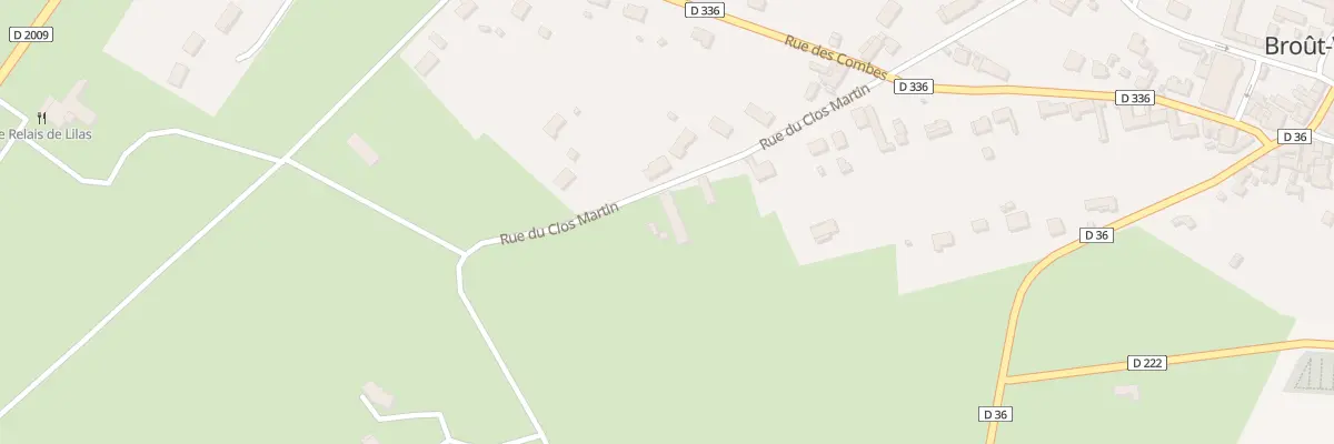 Plan du 15 Rue du Clos Martin à Broût-Vernet