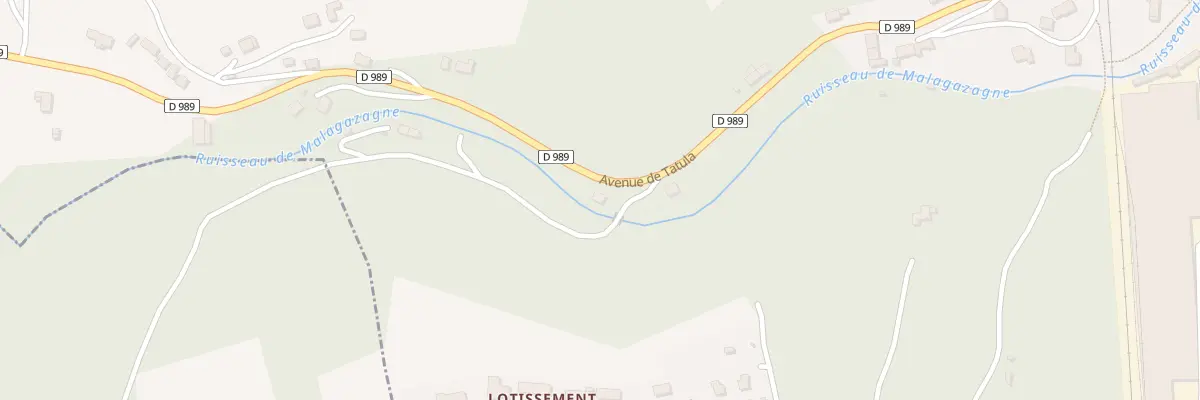Plan du 20 Av de Tatula à Saint-Chély-d’Apcher