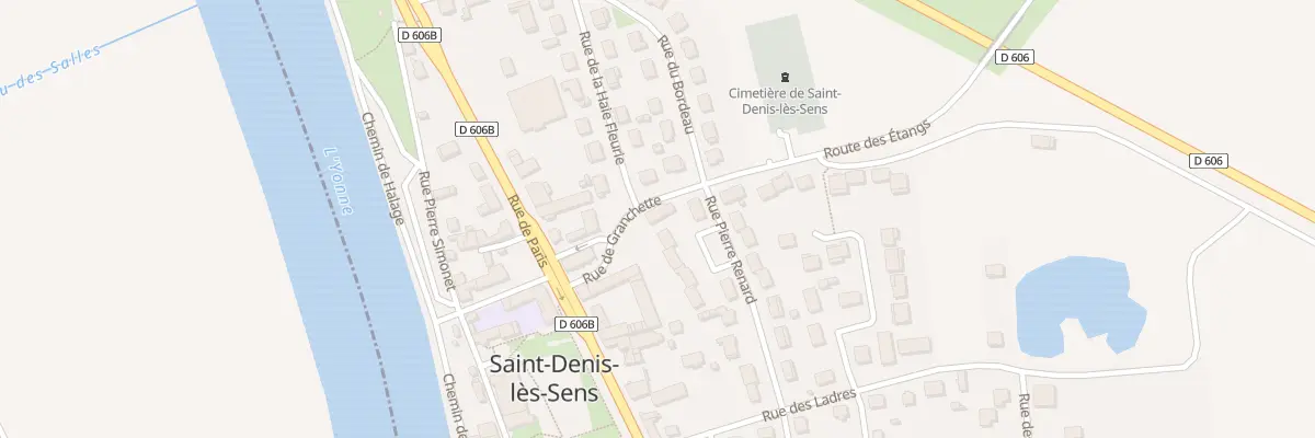 Plan du 19 Rue Pierre Renard à Saint-Denis-lès-Sens