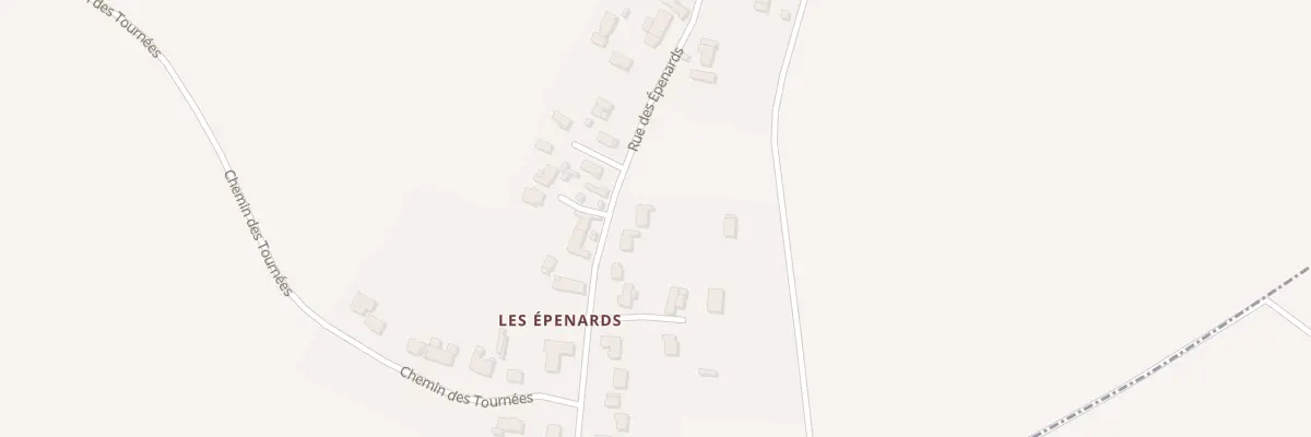 Plan du 37 Les Epenards à Gron
