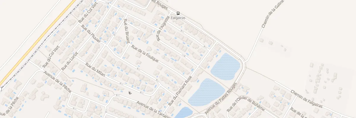Plan du 28 Rue de l’Aigrette à Sérignan