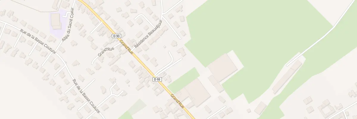 Plan du 125T Rue Grande Rue à Camphin-en-Pévèle