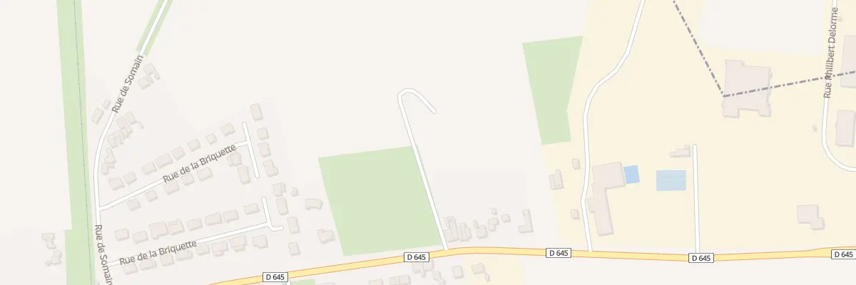 Plan du 309 Rue du General Delestraint à Aniche