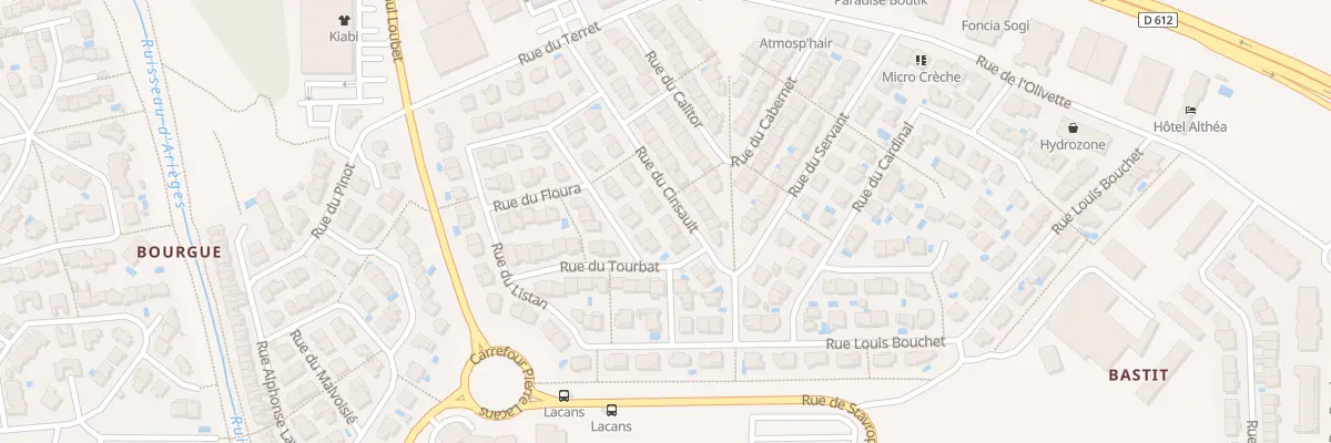 Plan du 22 Rue du Cinsault à Béziers