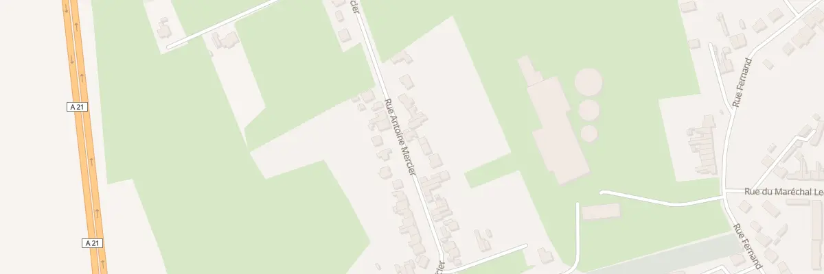 Plan du 76 Rue Antoine Mercier à Somain