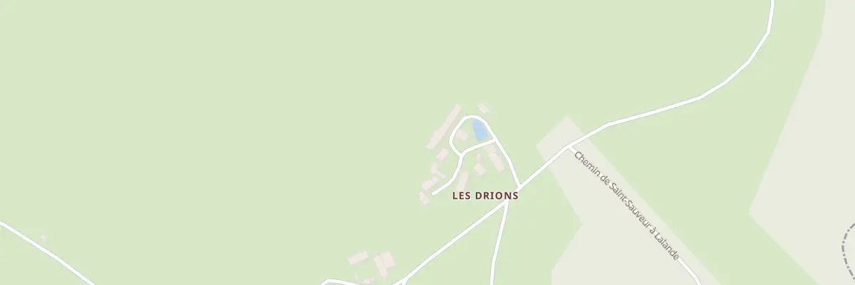 Plan du 152 Les Drions à Fontaines