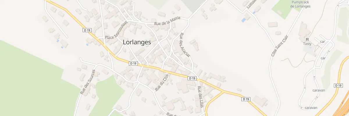Plan du 4 Rue du Vieux Bourg à Lorlanges