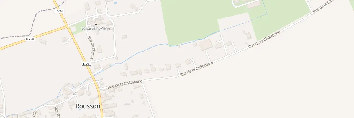 Plan du 15 Rue de la Châtelaine à Rousson