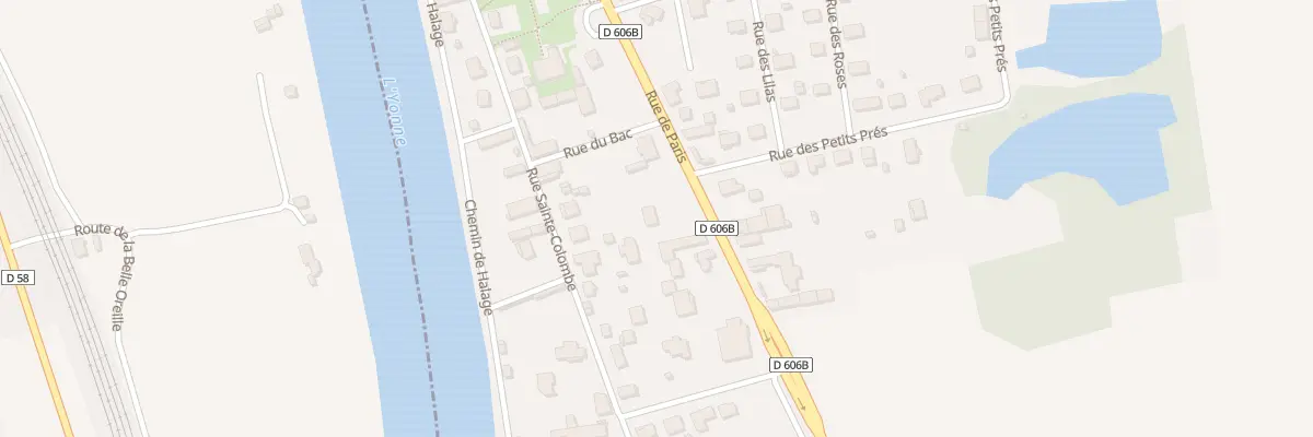 Plan du 11 Rue de Paris à Saint-Denis-lès-Sens