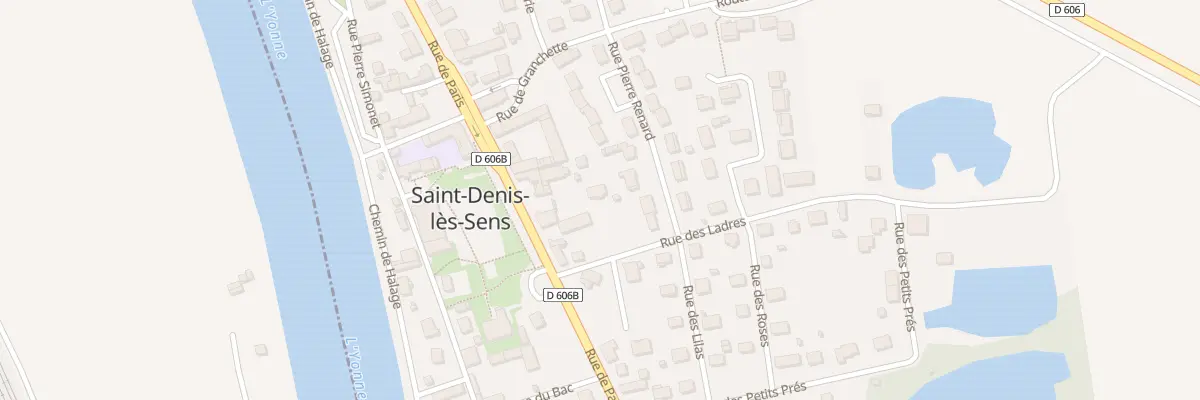 Plan du 5A Rue des Ladres à Saint-Denis-lès-Sens